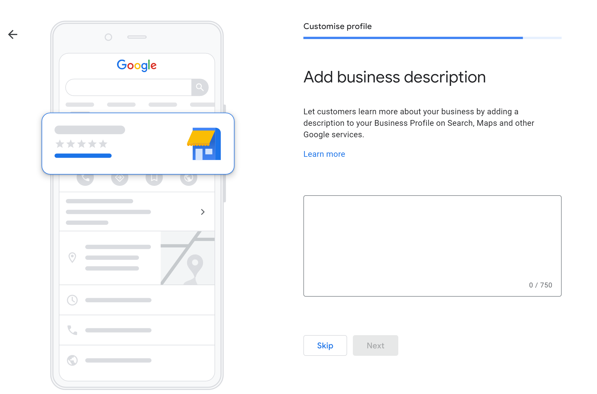 Google Business step 7