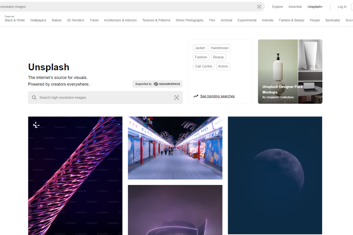 Unsplash