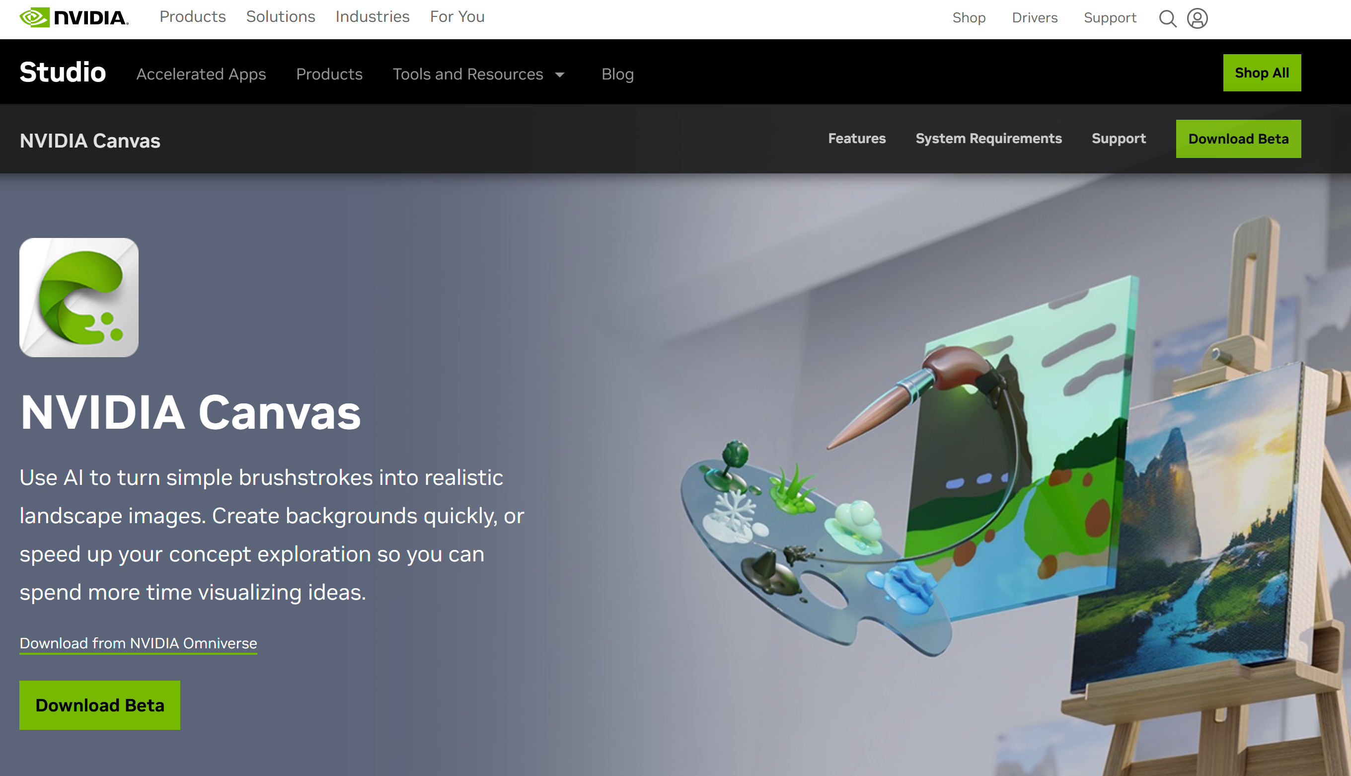 NVIDIA Canvas