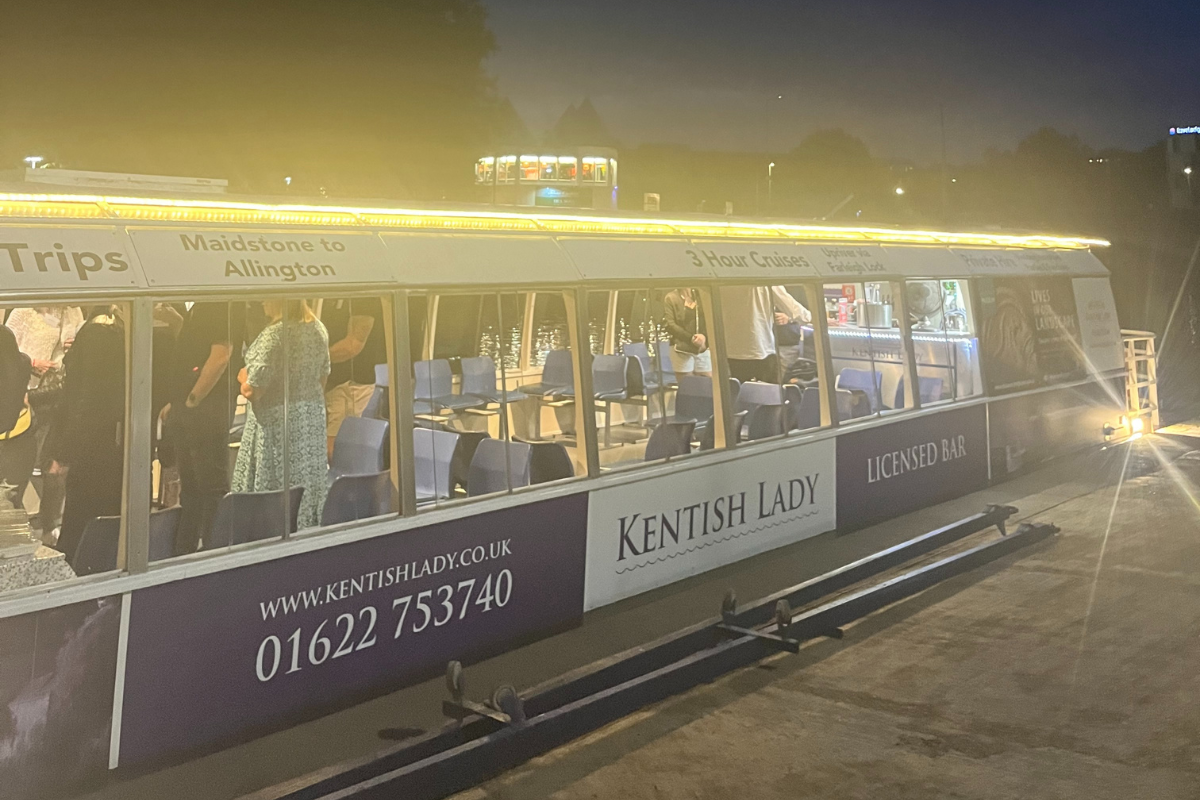 Networking on the Water: A Memorable Evening on the Kentish Lady River Cruise