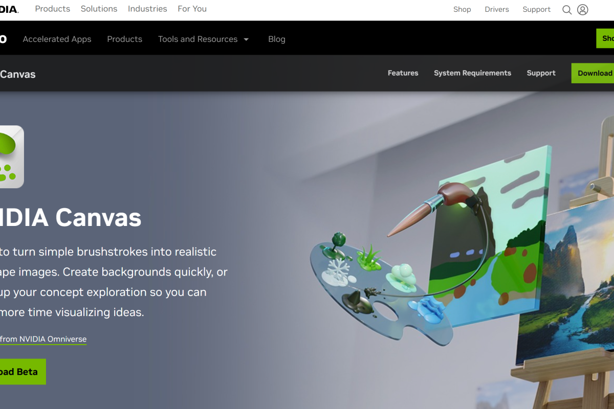 NVIDIA Canvas